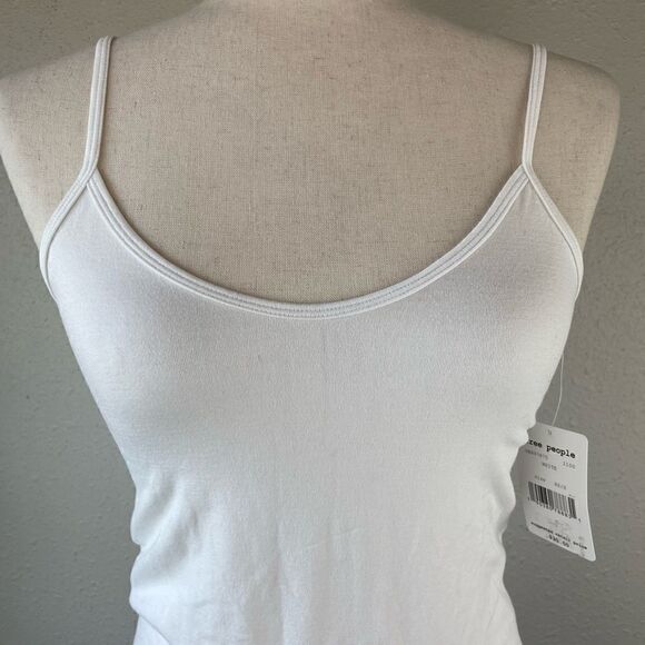 NWT Free People White Camisole Top Size XS/S - Picture 1 of 6